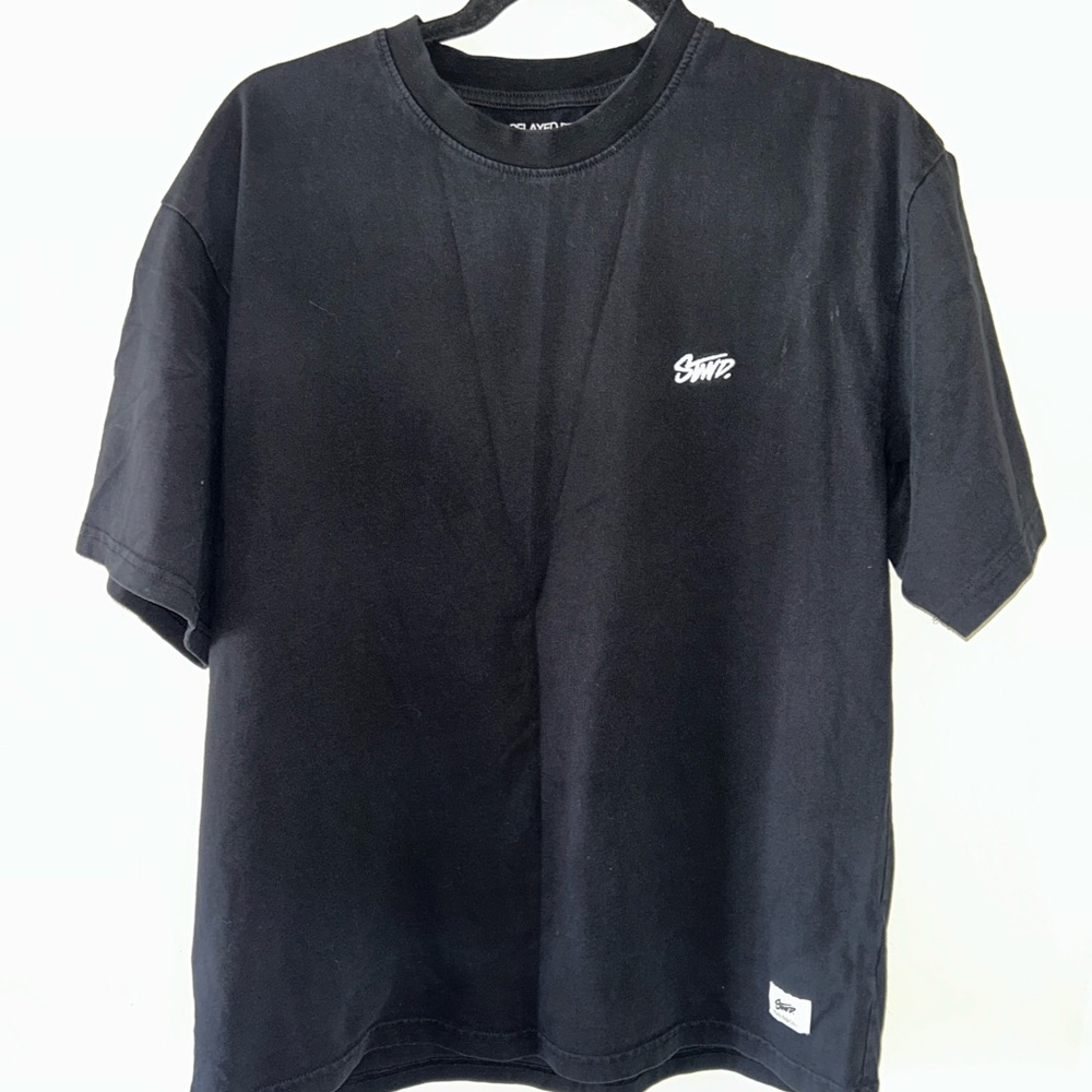 Pull & Bear Black Men's T-Shirt